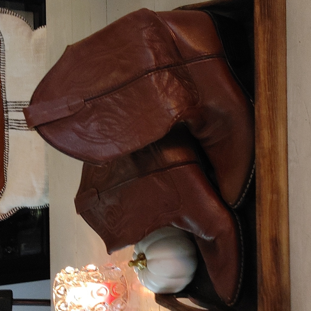Old West Leather Cowboy boots